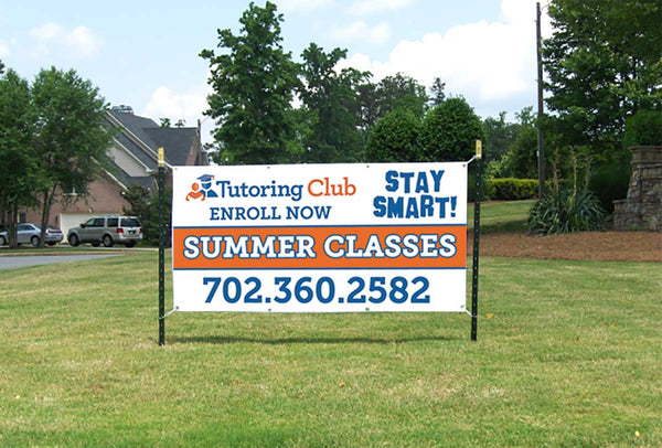 Tutoring Club Vinyl Banners