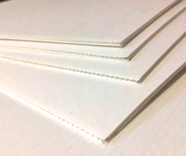 TC Corrugated 24"w x 36"h Easel Signs - Double Sided