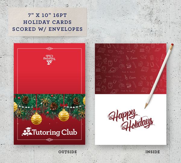 TC Holiday Cards - Foldover Note Cards